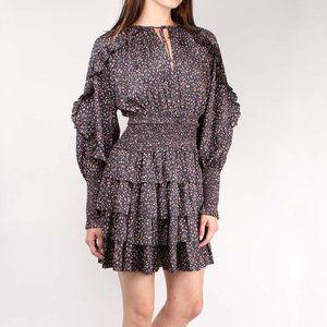 NWT Ulla Johnson, Soraya Dress - Noir Floral - 2